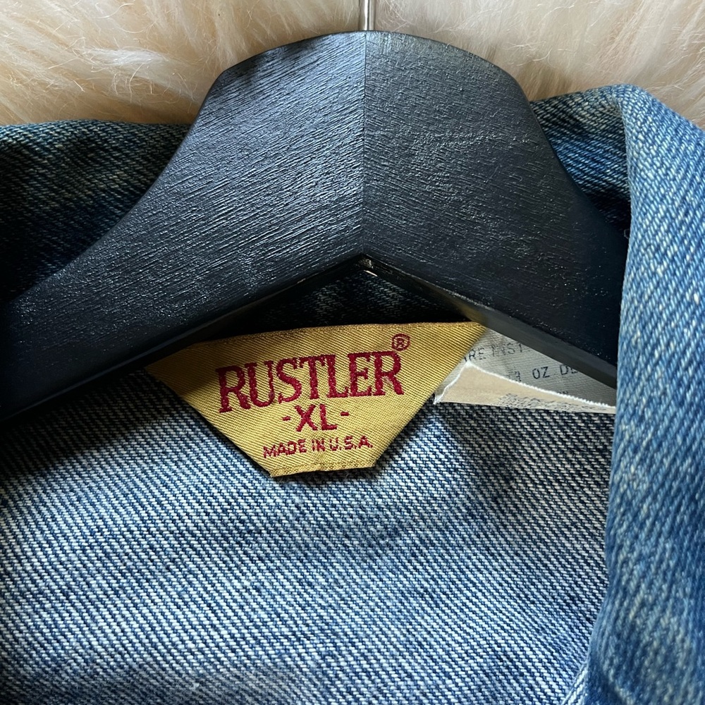 Rustler Denim Jacket XL - Picture 3 of 5